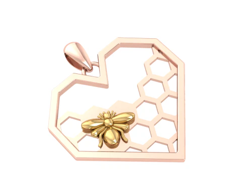 Diamond pendant 3d render 3D Model