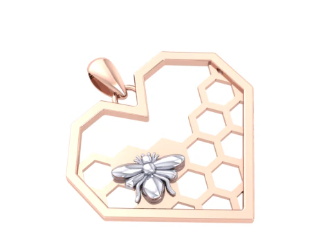 Diamond pendant 3d render 3D Model