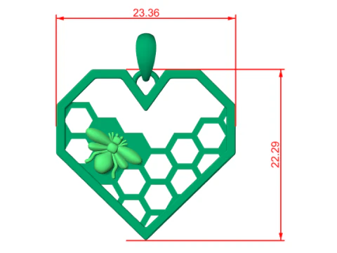 Diamond pendant 3d render 3D Model
