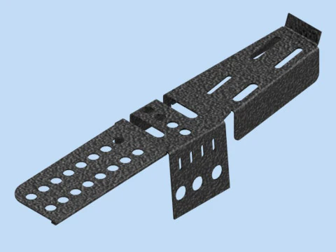 Chapa de base Modello 3D
