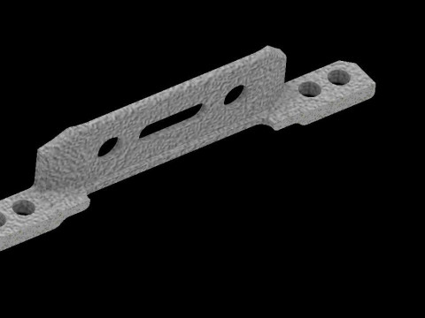 Suporte chassi 1aa 3D Model