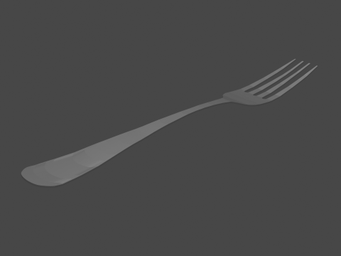 Kitchen fork Modelo 3D