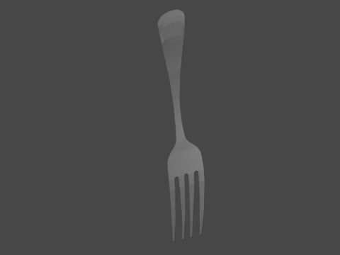 Kitchen fork 3Dモデル