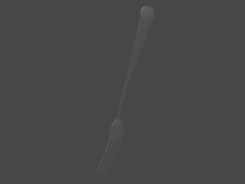 Kitchen fork 3Dモデル