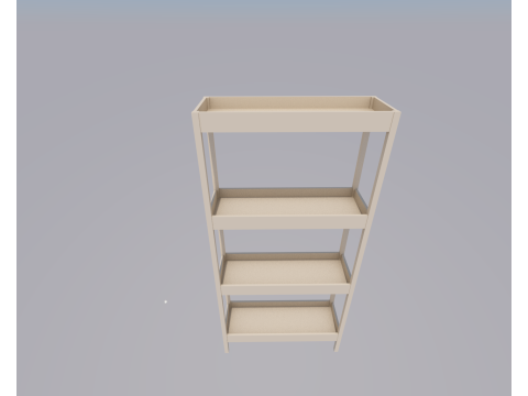 Shelf 3D-Modell