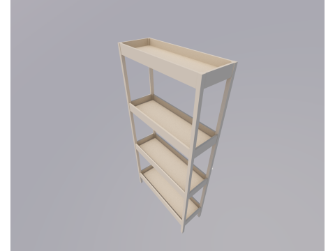 Shelf 3D-Modell