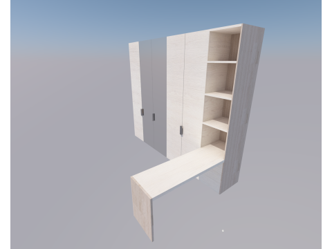 Wardrobe 3Dモデル