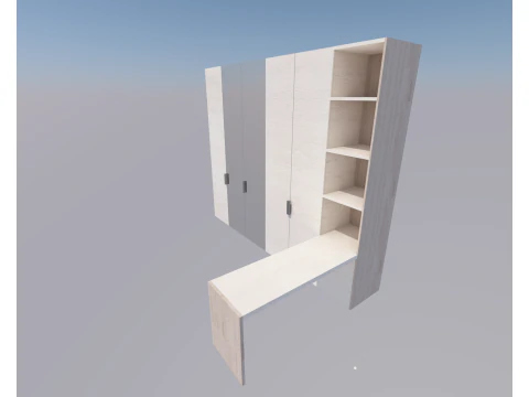 Armadio Modello 3D
