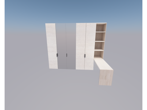 Wardrobe 3Dモデル
