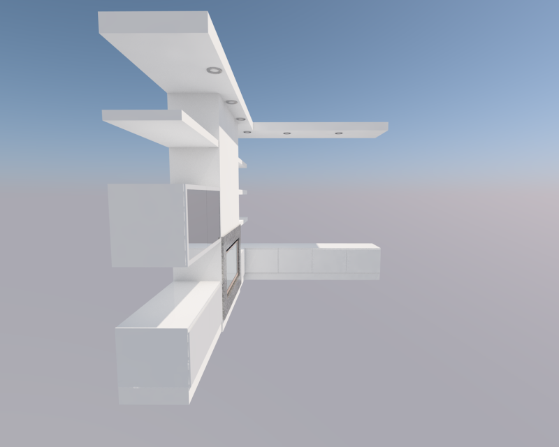 MOBILE BASSO CON ANTE E CASSETTI 3Dモデル .c4d .max .obj .3ds .fbx .stl .blend 