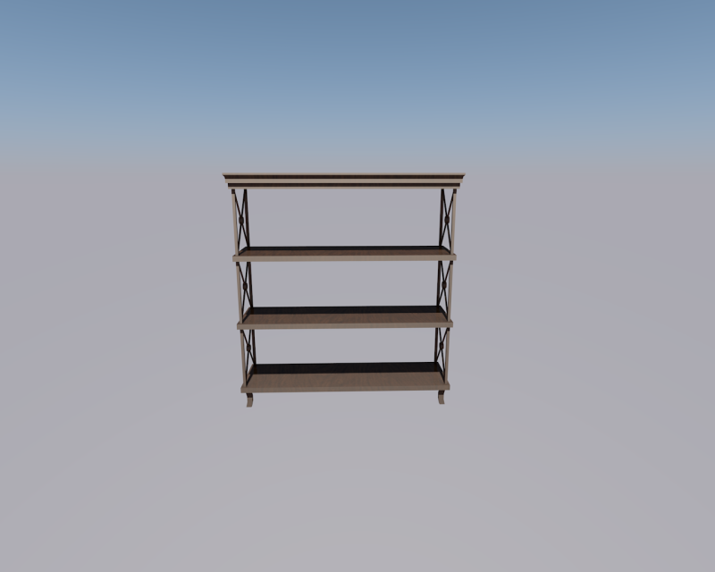 ARMADIO TUTTA PARETE CLASSICO 3Dモデル .c4d .max .obj .3ds .fbx .stl .blend 