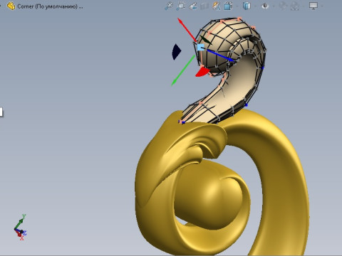 Corner 3Dモデル