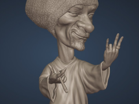 Snoop Dog 3D Model