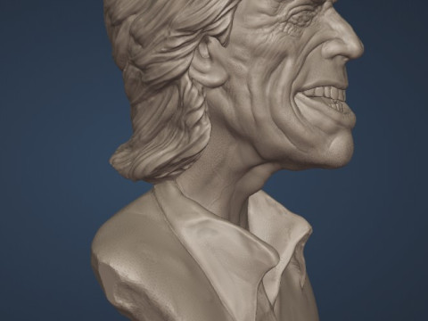 Mick Jagger 3Dモデル