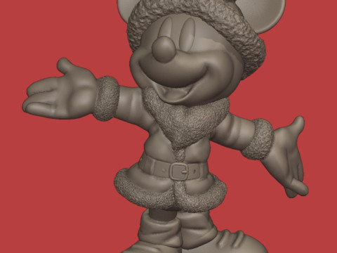 Mickey Mouse Nol 3Dモデル