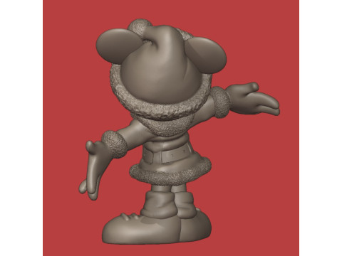 Mickey Mouse Nol 3Dモデル