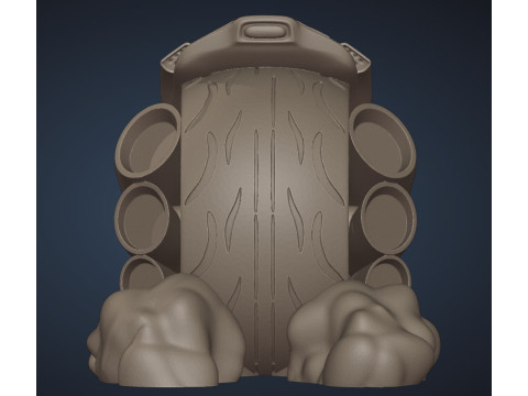 SkullBiker 3Dモデル