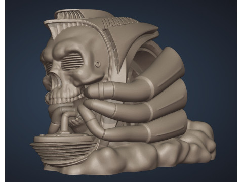 SkullBiker 3Dモデル