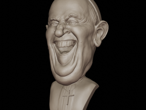 Pape Franois Modelo 3D