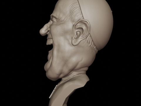 Pape Franois Modelo 3D