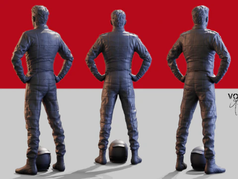 Charles Leclerc 3D Print Model