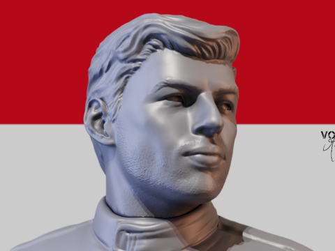 Max Verstappen 3D Print Model