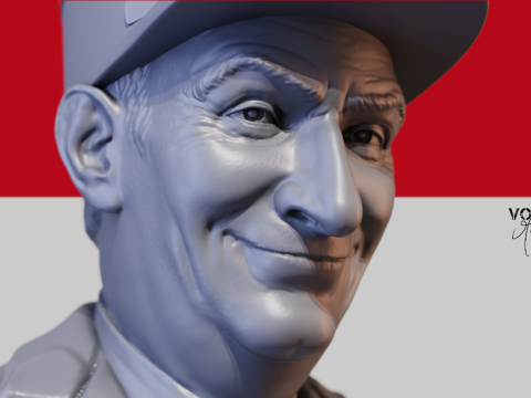 De Funes gendarme french Modèles 3D en vedette