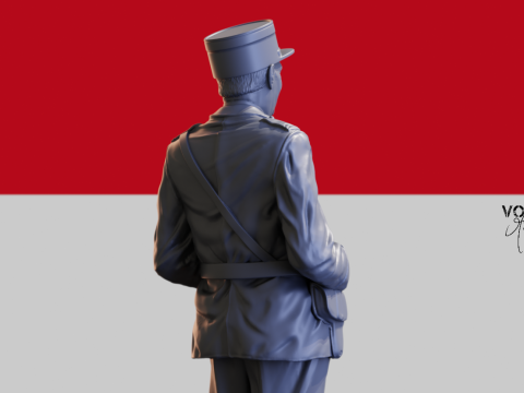 De Funes gendarme french Modèles 3D en vedette