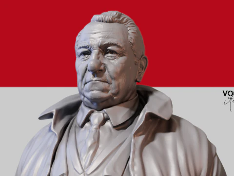 Jean Gabin 3D Print Model