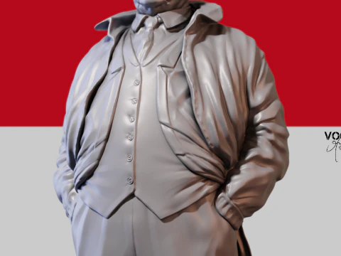 Jean Gabin 3D Print Model
