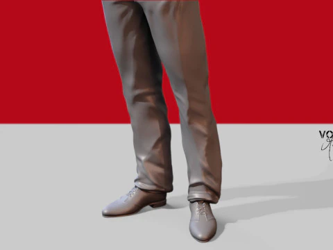 Alain Delon 3D Model
