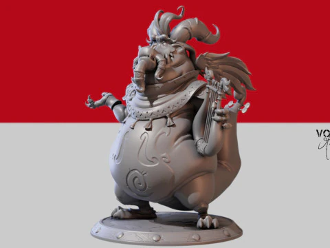 Dragon Angel 3D Print Model