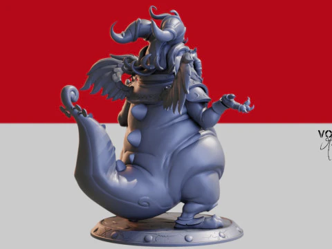 Dragon Angel 3D Print Model