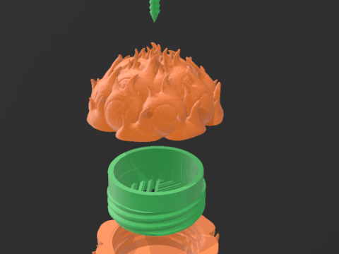 Mera Mera no grinder 3Dモデル