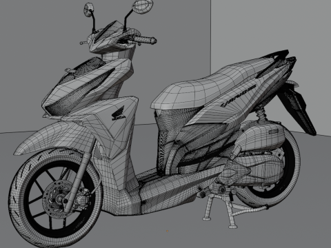 2016 - Honda Vario 150 ESP Model 3D