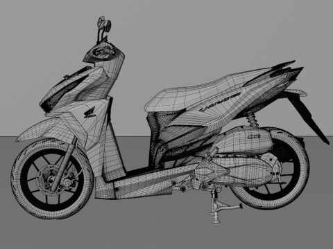 2016 - Honda Vario 150 ESP Model 3D
