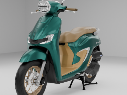 2024 - Honda Stylo 160 ABS 3Dモデル