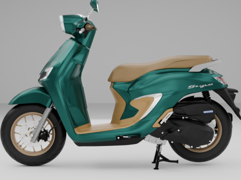 2024 - Honda Stylo 160 ABS 3Dモデル