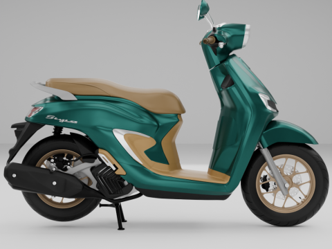 2024 - Honda Stylo 160 ABS 3Dモデル