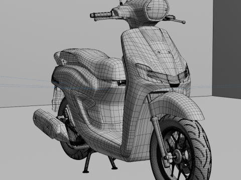 2024 - Honda Stylo 160 ABS 3Dモデル