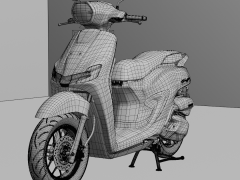 2024 - Honda Stylo 160 ABS 3Dモデル