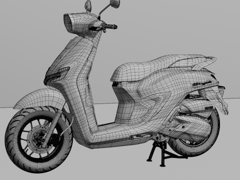2024 - Honda Stylo 160 ABS 3Dモデル