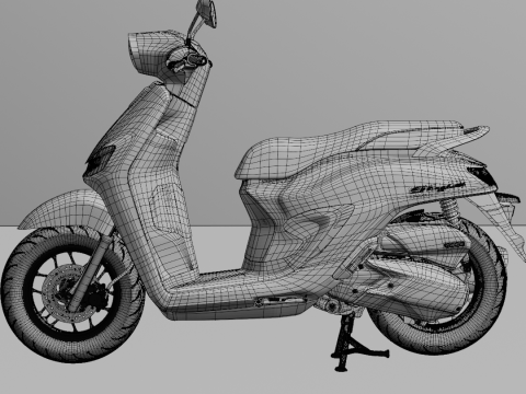 2024 - Honda Stylo 160 ABS 3Dモデル