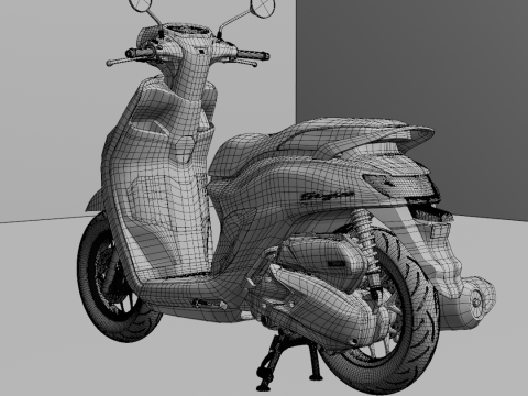 2024 - Honda Stylo 160 ABS 3Dモデル