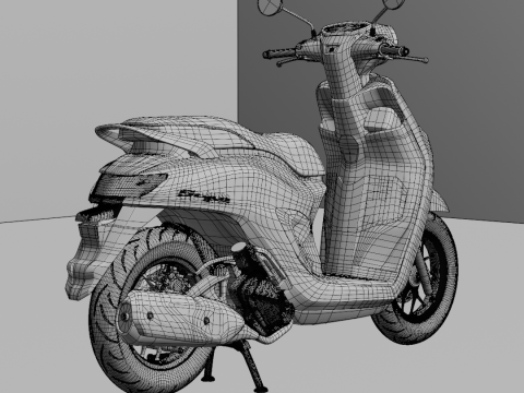 2024 - Honda Stylo 160 ABS 3Dモデル