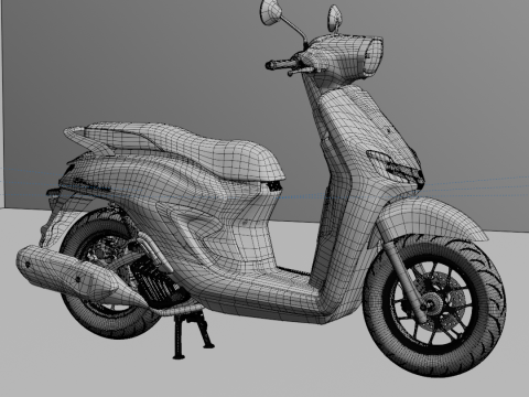 2024 - Honda Stylo 160 ABS 3Dモデル