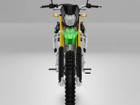 Kawasaki KLX 150BF 3D Model