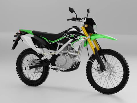 Kawasaki KLX 150BF Modelo 3D