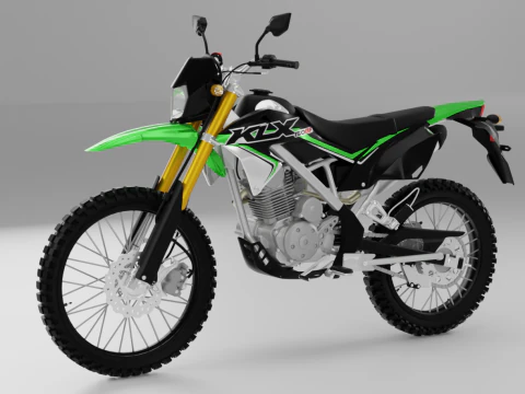 Kawasaki KLX 150BF 3D Model