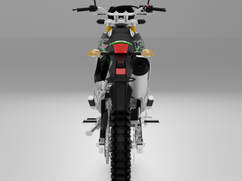 Kawasaki KLX 150BF Modello 3D